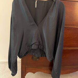 Elegant Navy Women's Top